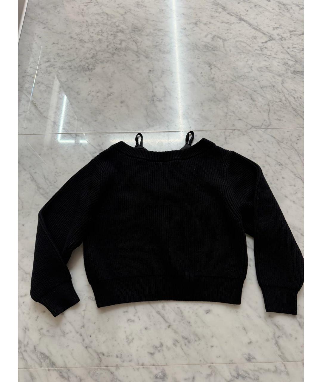 ALEXANDER WANG Черный кашемировый джемпер / свитер, фото 3