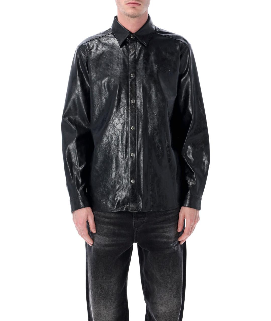 DIESEL Черная кэжуал рубашка, фото 2