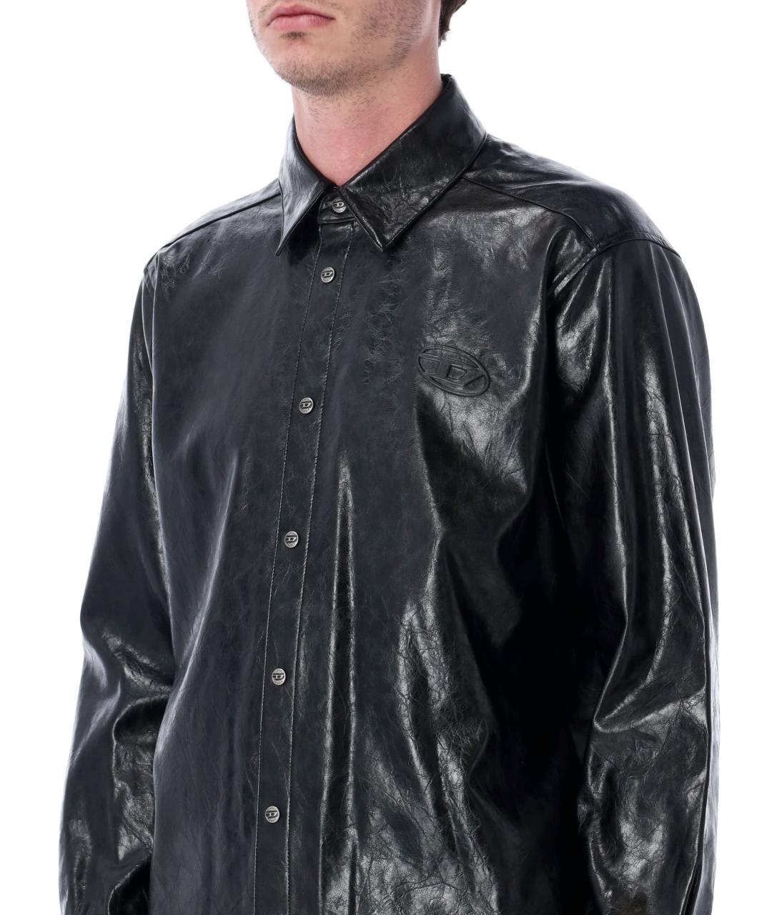 DIESEL Черная кэжуал рубашка, фото 4