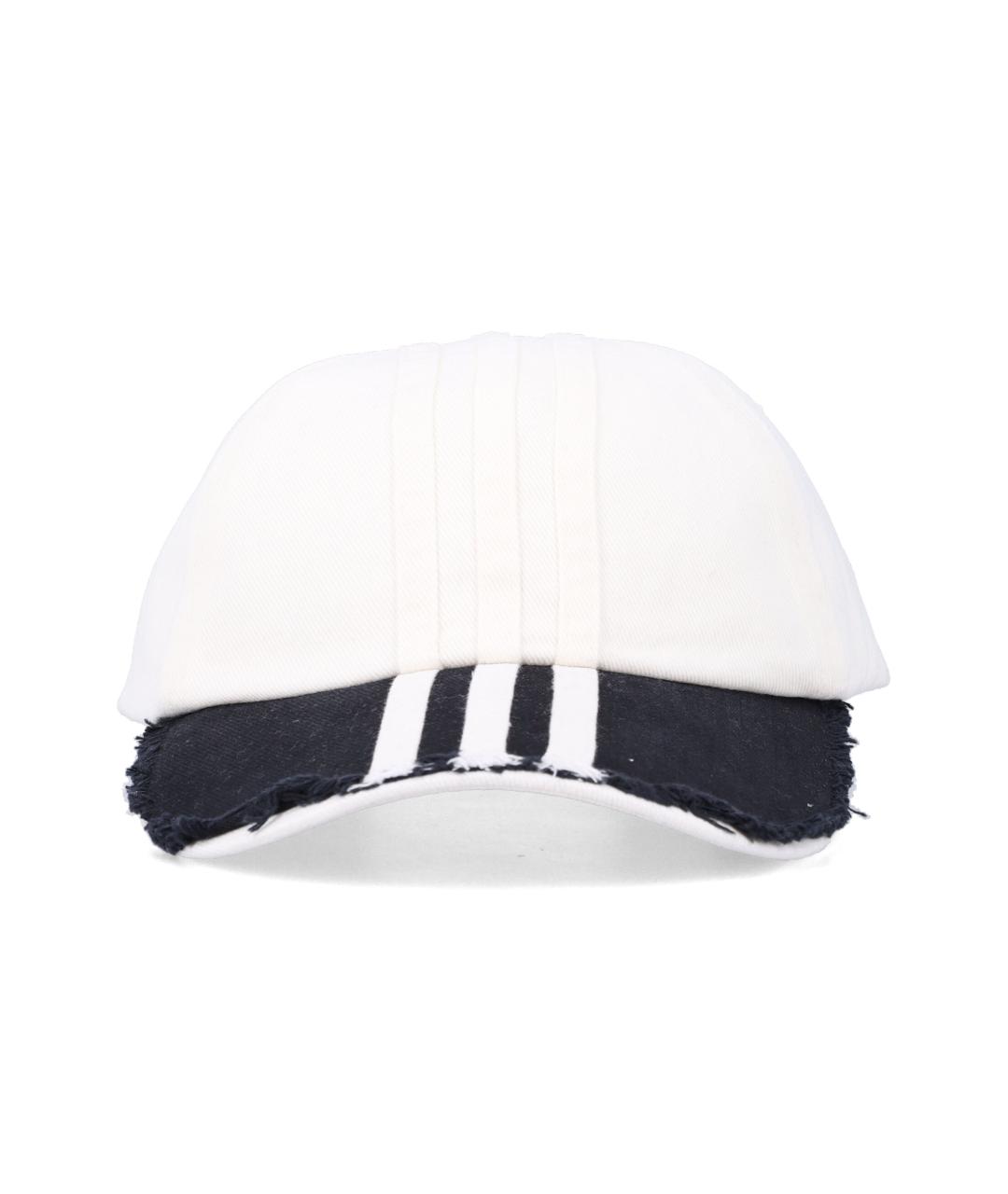 Y-3 Белая хлопковая кепка, фото 1
