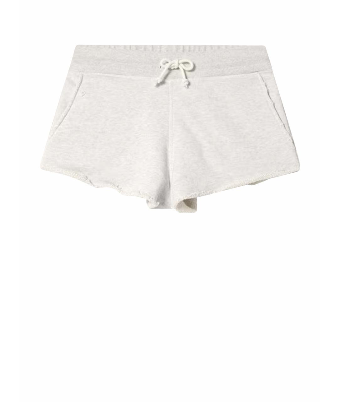 GOLDEN GOOSE DELUXE BRAND Серые хлопковые шорты, фото 1