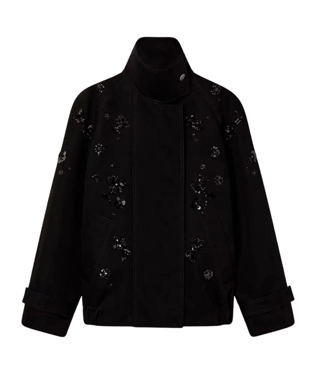 GOLDEN GOOSE DELUXE BRAND Черная хлопковая куртка, фото 1