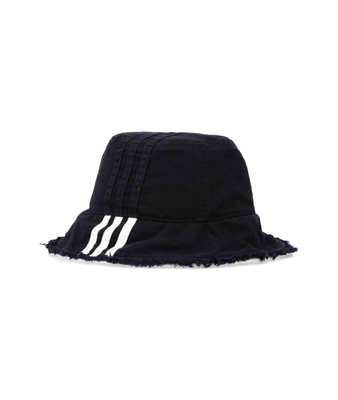 Y-3 Черная хлопковая панама, фото 2