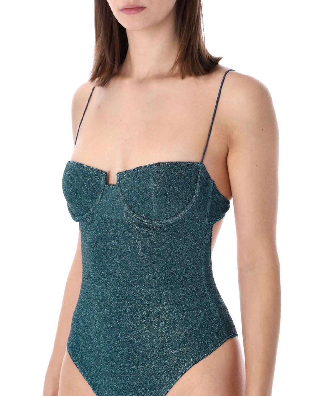 OSEREE Синий полиамидовый купальник, фото 4