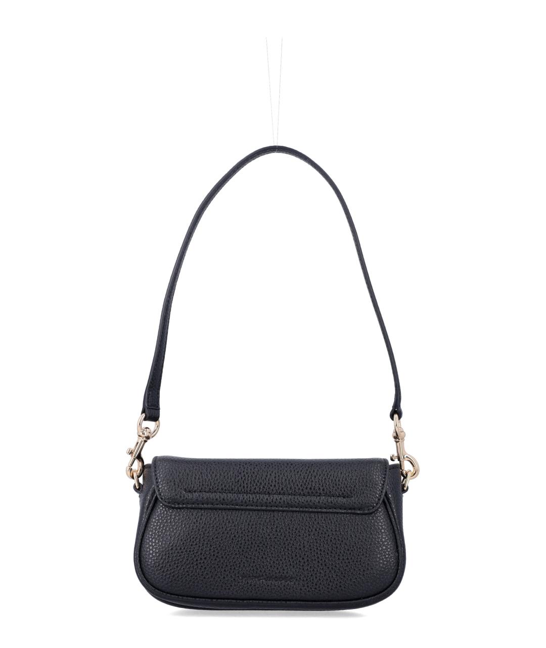 MARC JACOBS Черная кожаная сумка через плечо, фото 3