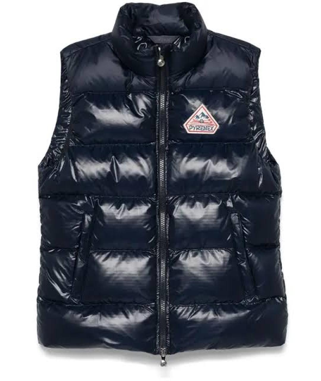 PYRENEX Синий полиамидовый жилет, фото 1