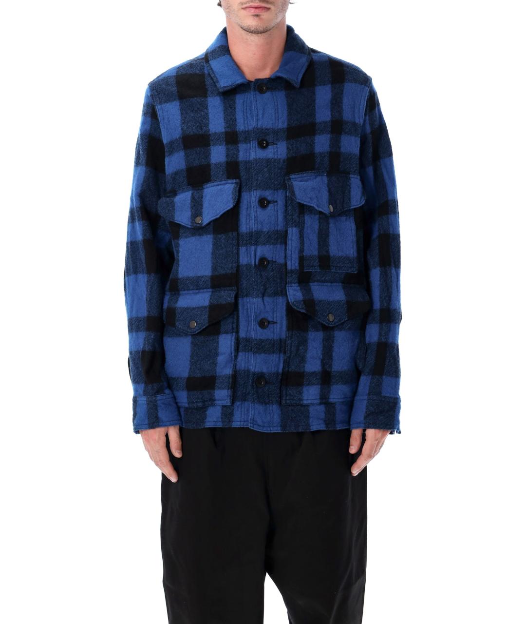 JUNYA WATANABE Синяя шерстяная куртка, фото 4