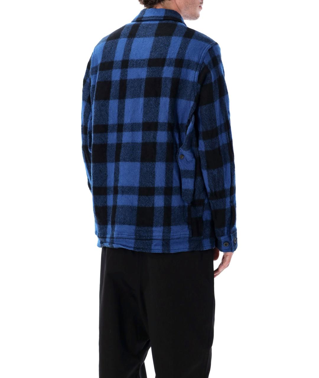 JUNYA WATANABE Синяя шерстяная куртка, фото 2