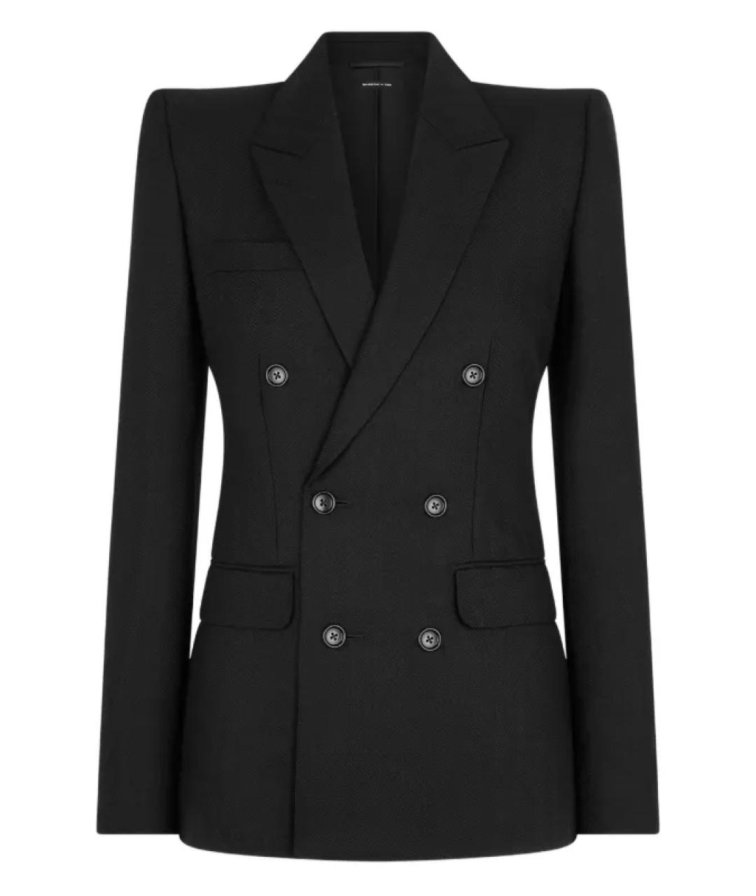 TOM FORD Черный шерстяной жакет/пиджак, фото 1