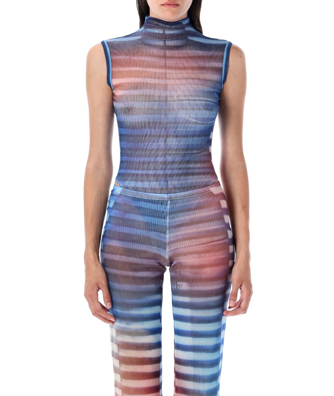 JEAN PAUL GAULTIER Мульти полиамидовое боди, фото 1