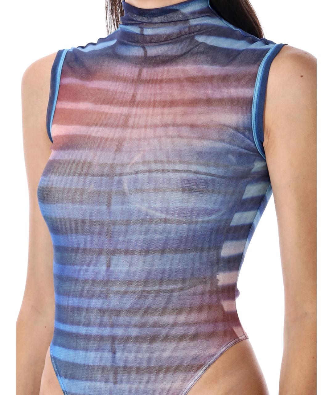 JEAN PAUL GAULTIER Мульти полиамидовое боди, фото 3