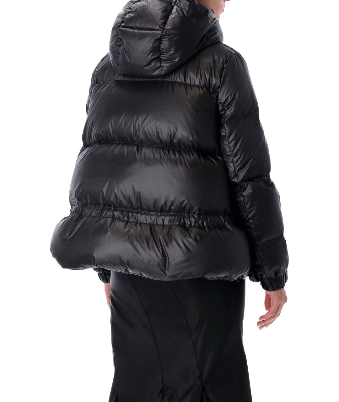 SACAI Черный полиамидовый пуховик, фото 2