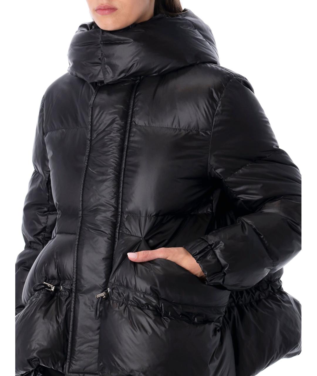 SACAI Черный полиамидовый пуховик, фото 3