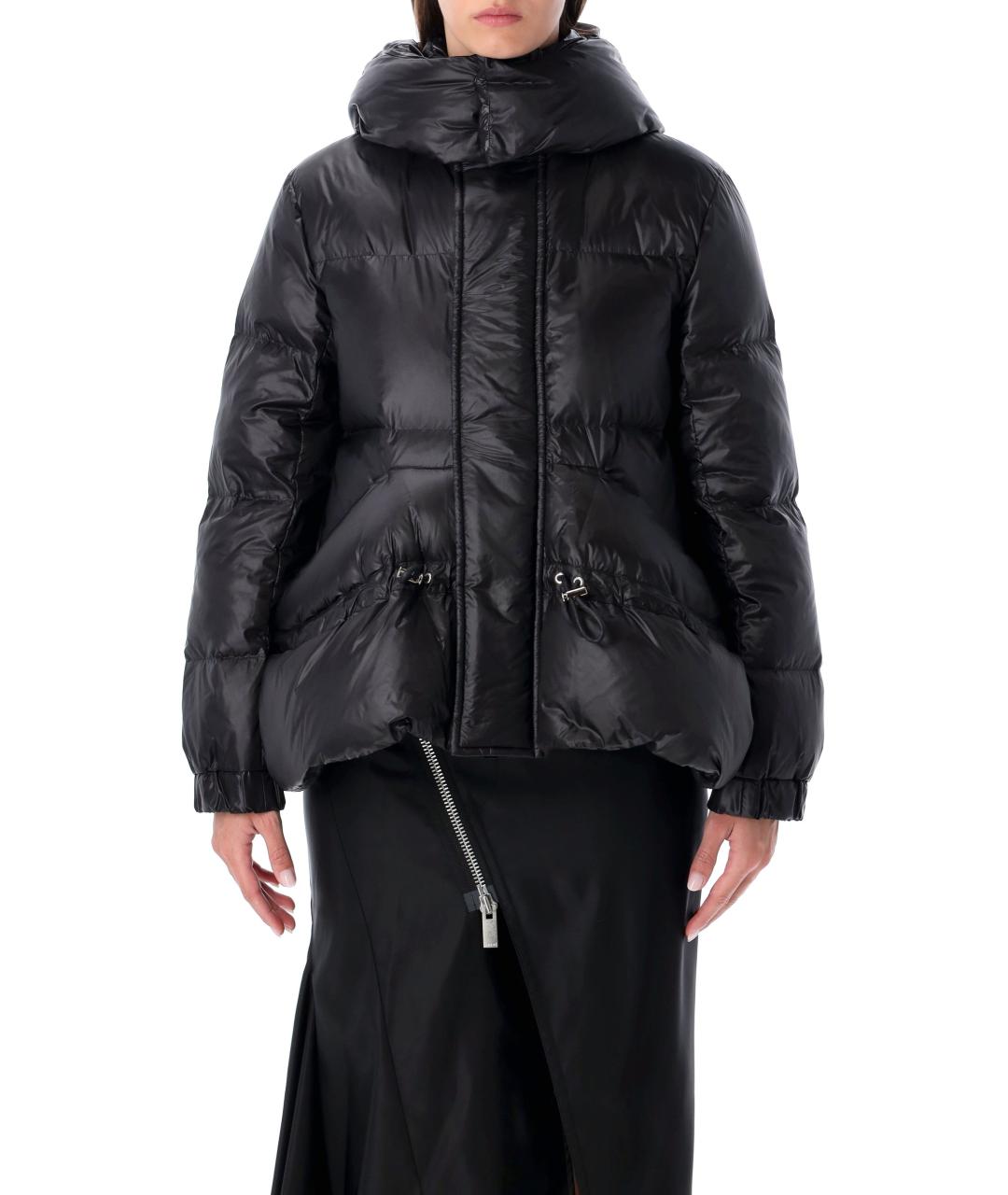 SACAI Черный полиамидовый пуховик, фото 4