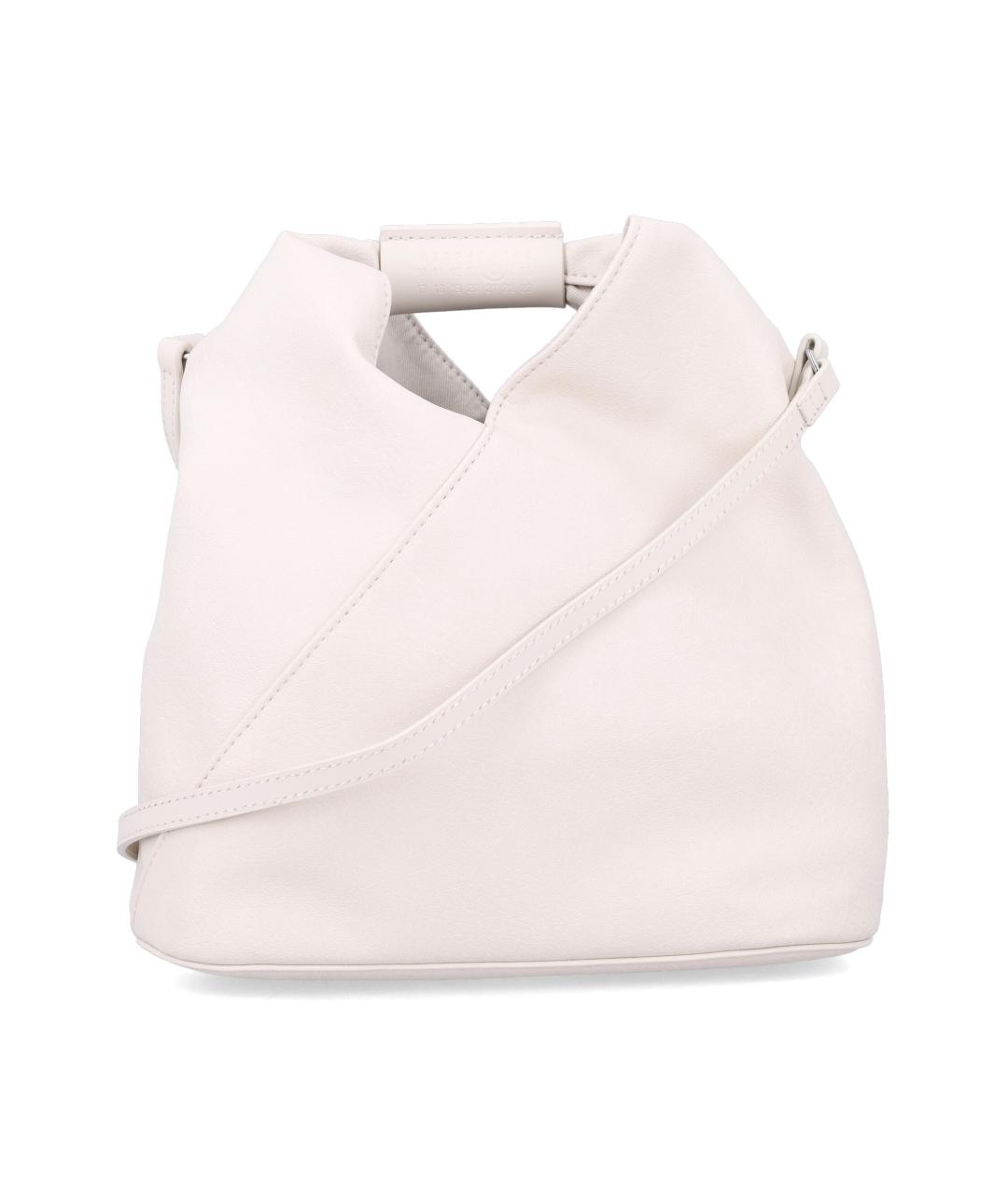 MM6 MAISON MARGIELA Белая сумка тоут из искусственной кожи, фото 1