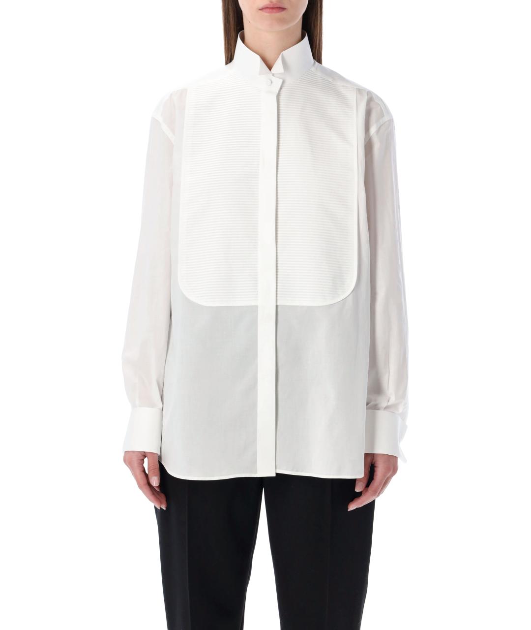 TOM FORD Белая хлопковая рубашка, фото 4