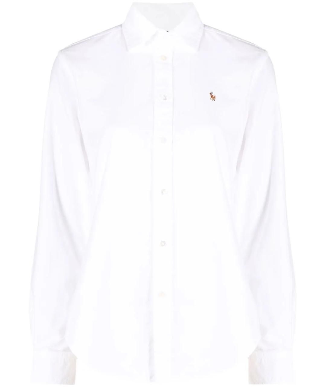 POLO RALPH LAUREN Белая хлопковая рубашка, фото 1