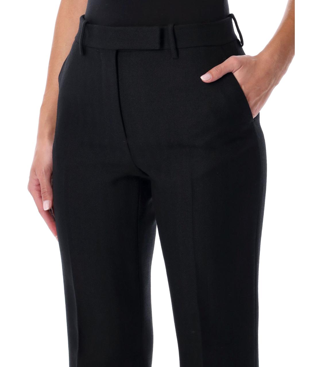 TOM FORD Черные шерстяные брюки узкие, фото 4