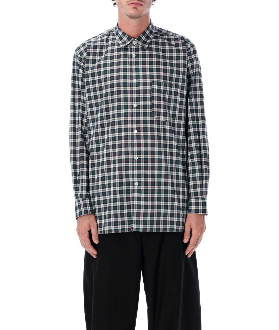 COMME DES GARÇONS Мульти хлопковая кэжуал рубашка, фото 2