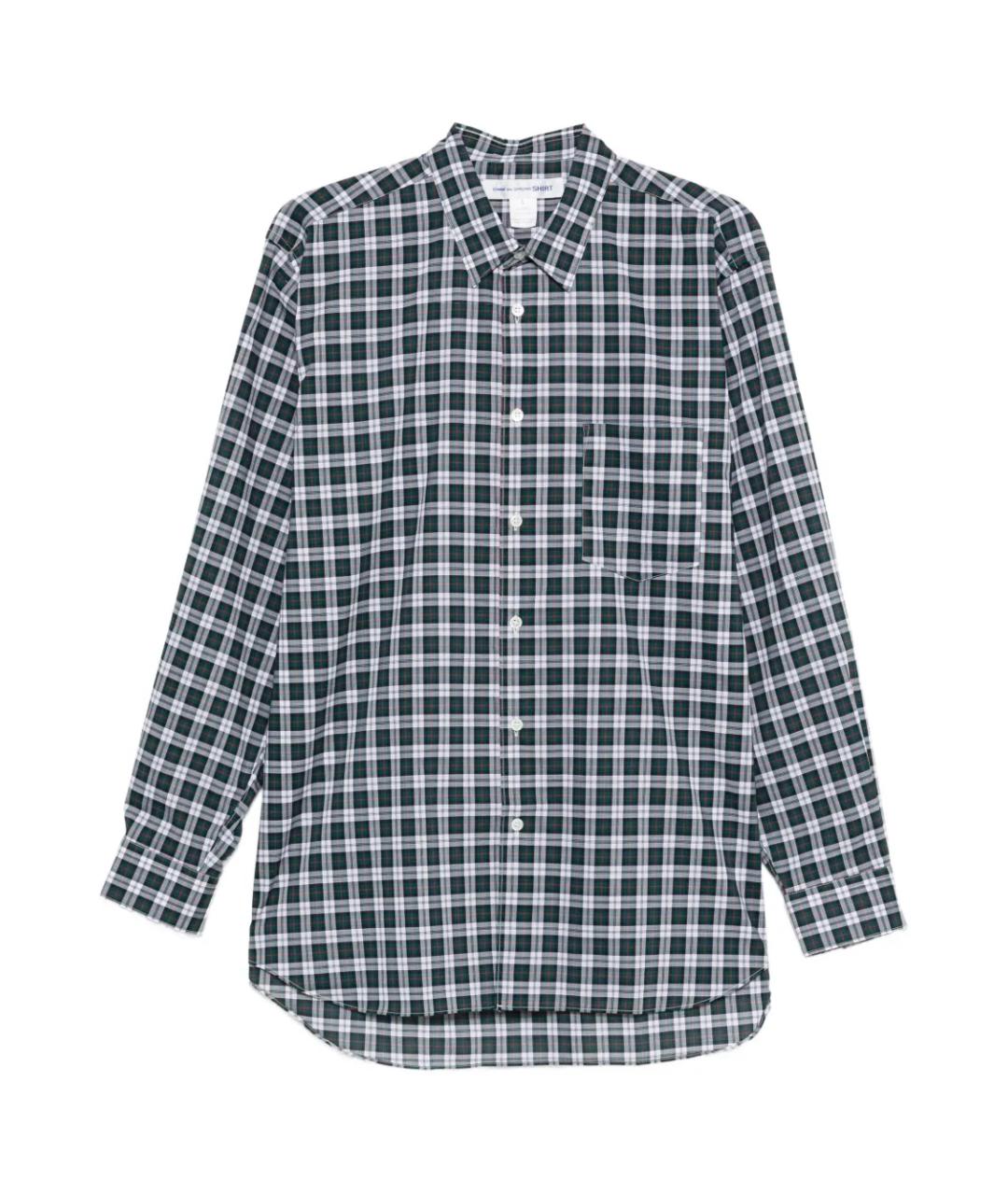 COMME DES GARÇONS Мульти хлопковая кэжуал рубашка, фото 1