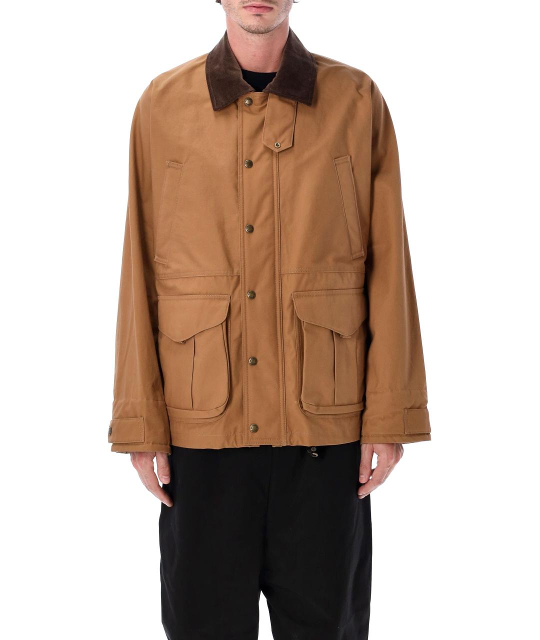 JUNYA WATANABE Коричневая хлопковая куртка, фото 4