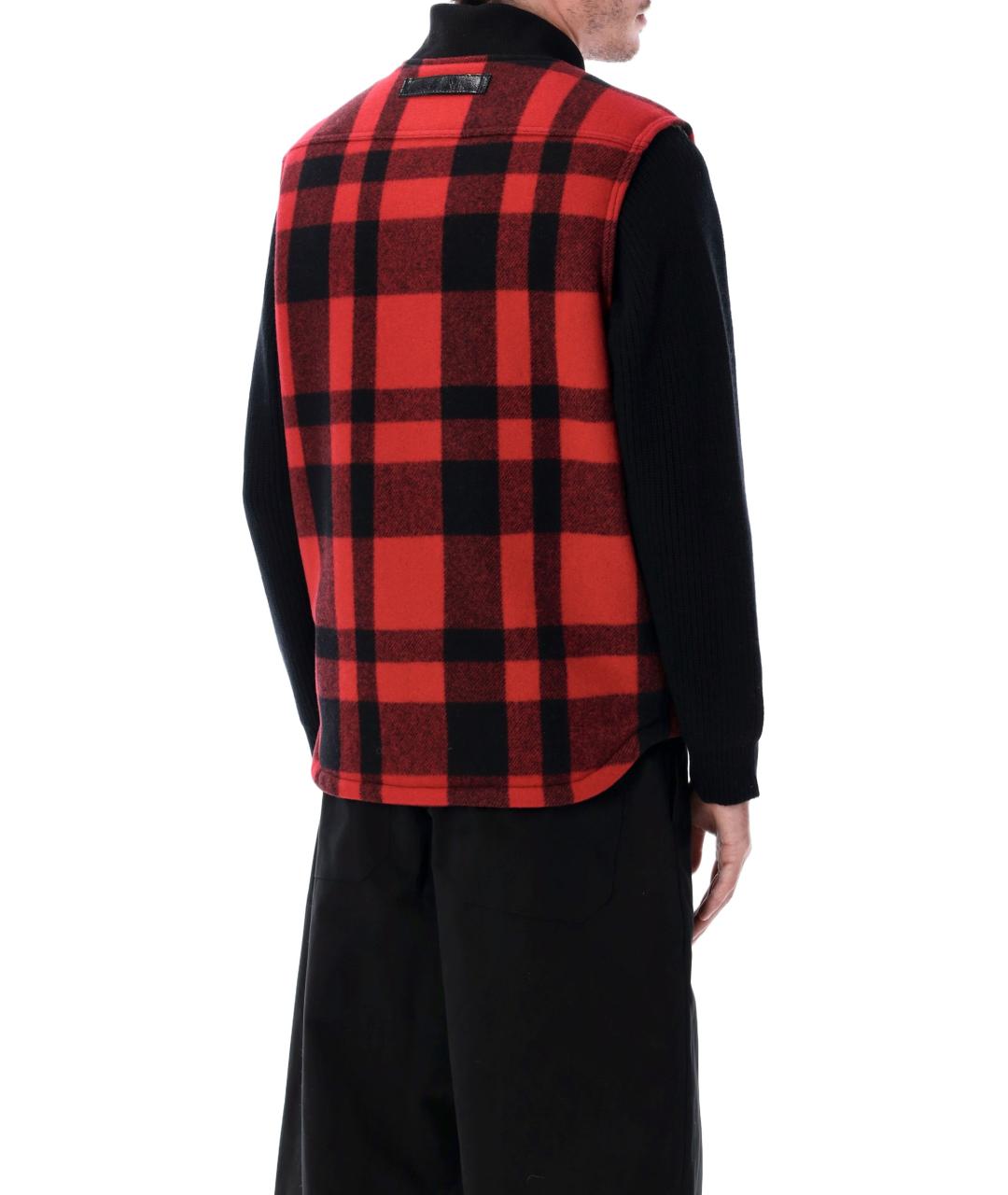 JUNYA WATANABE Мульти шерстяной жилет, фото 2