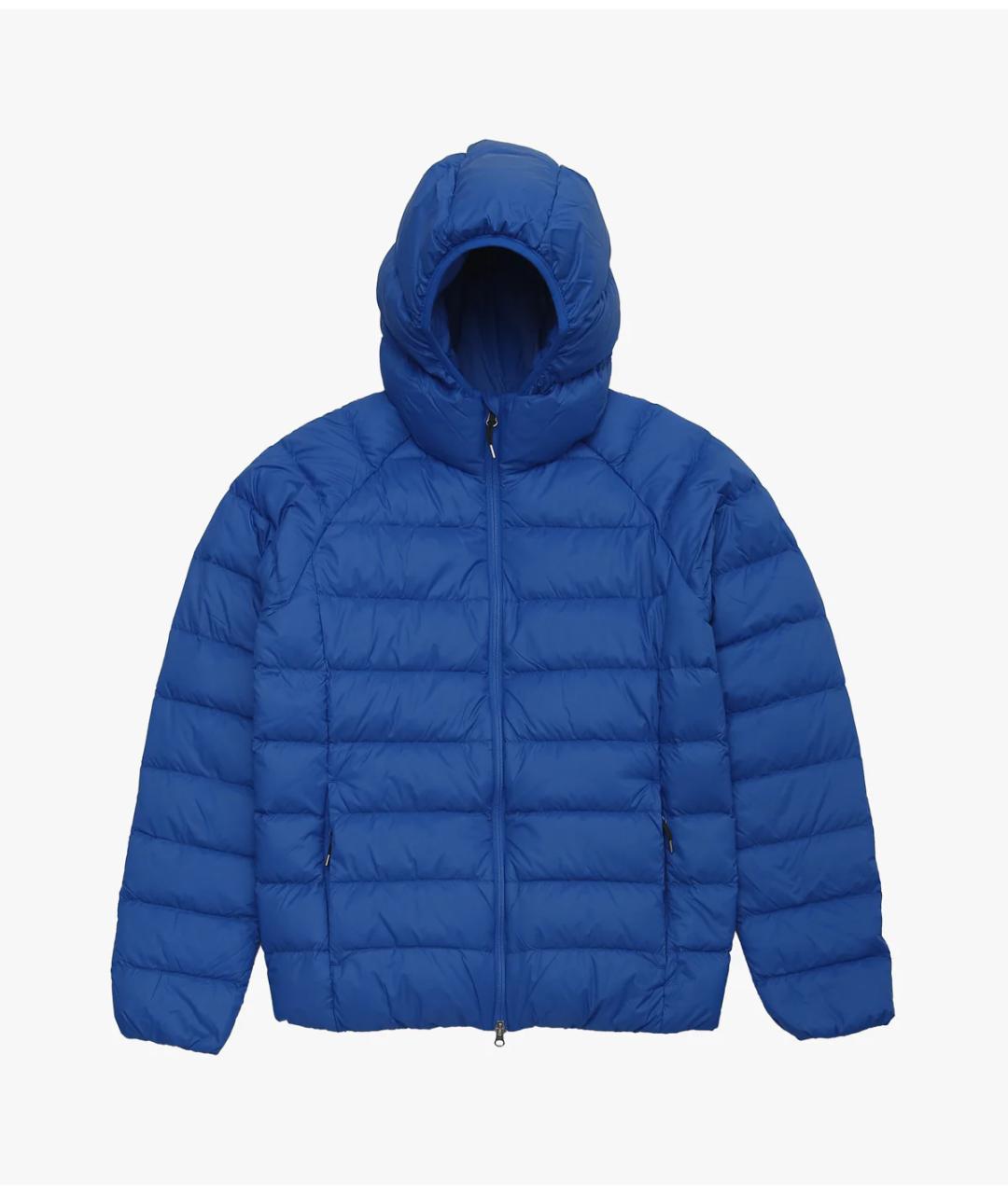 PYRENEX Синяя полиамидовая куртка, фото 1