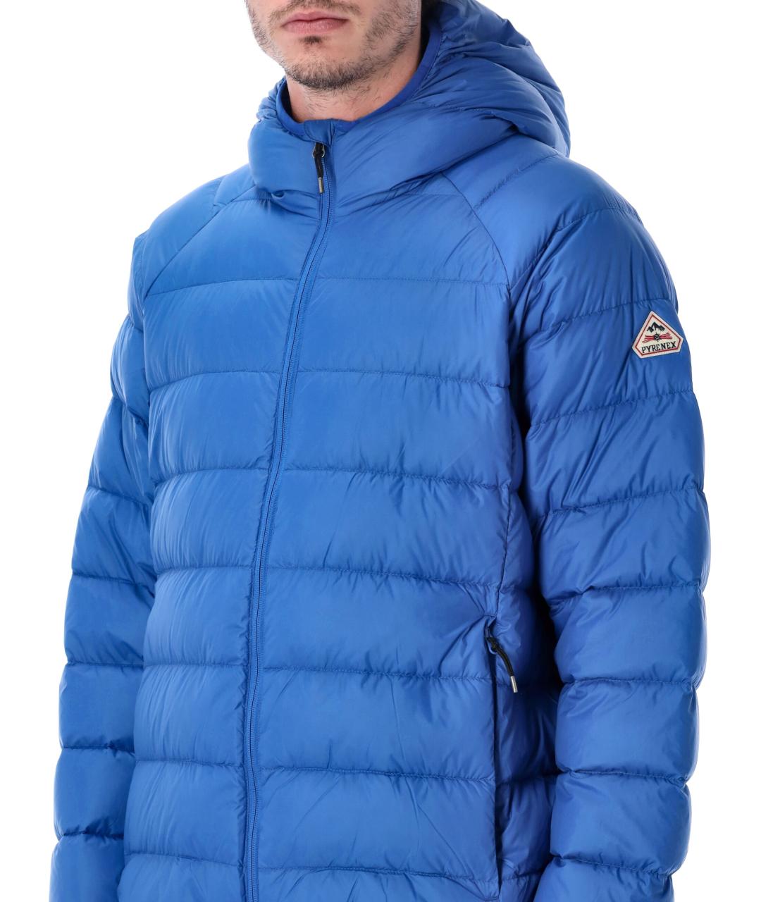 PYRENEX Синяя полиамидовая куртка, фото 3
