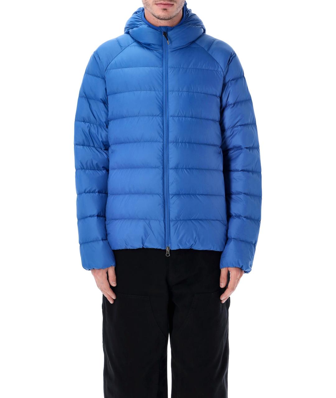 PYRENEX Синяя полиамидовая куртка, фото 4