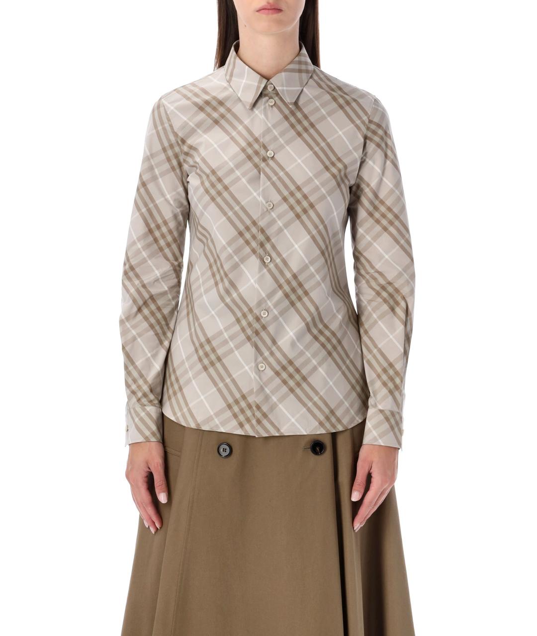 BURBERRY Мульти хлопковая рубашка, фото 2