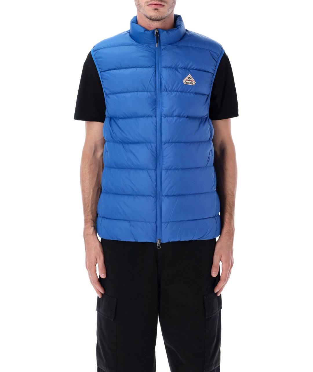 PYRENEX Синий полиамидовый жилет, фото 4