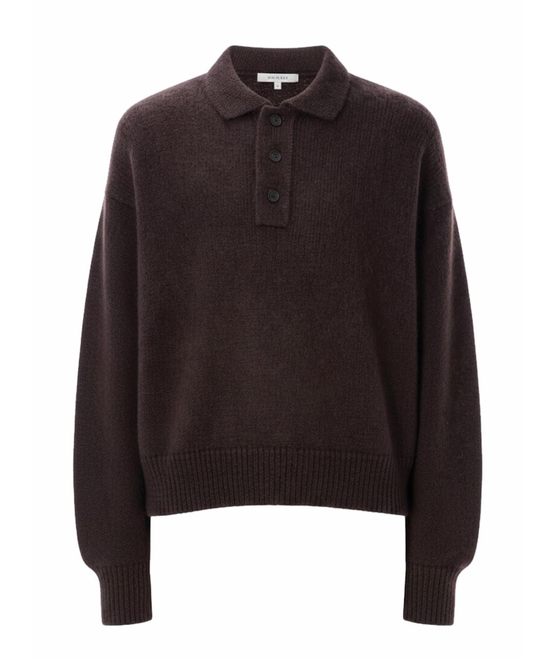 STUDIO NICHOLSON Коричневый полиамидовый джемпер / свитер, фото 1