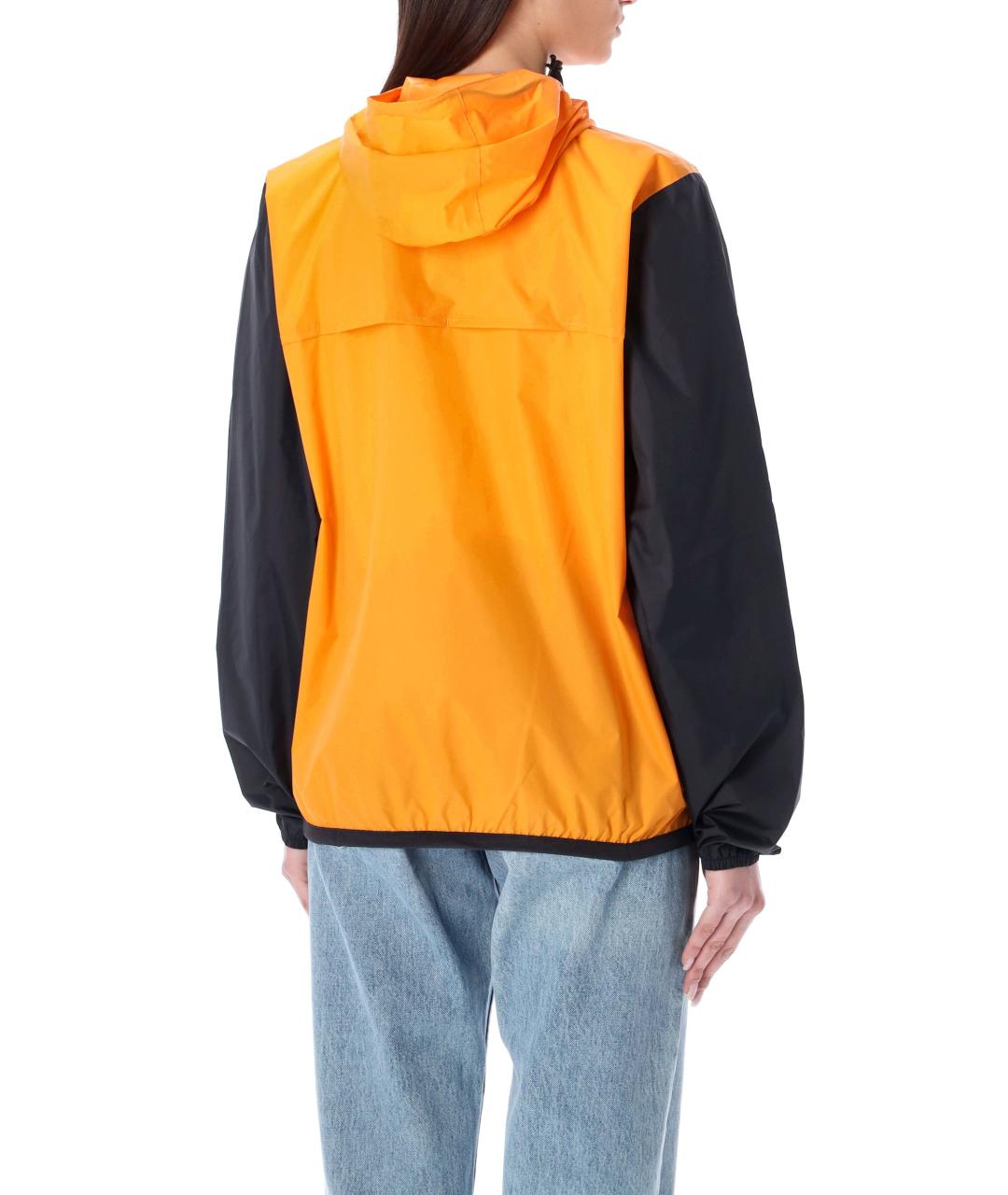 COMME DES GARÇONS PLAY Оранжевая полиамидовая куртка, фото 3