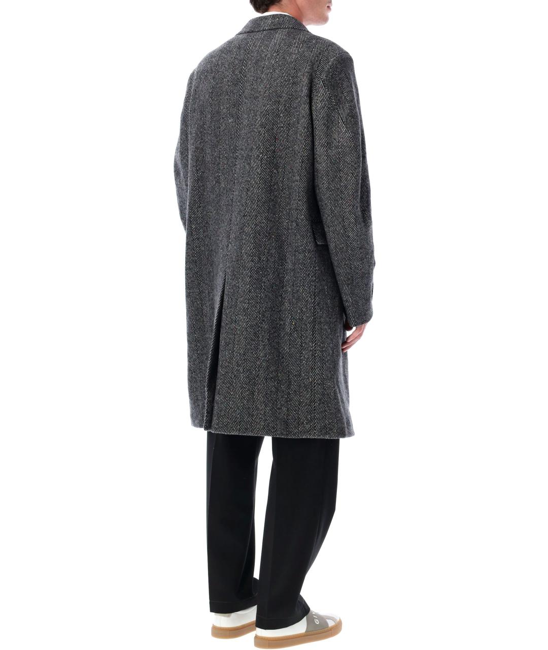 GIVENCHY Серое шерстяное пальто, фото 3
