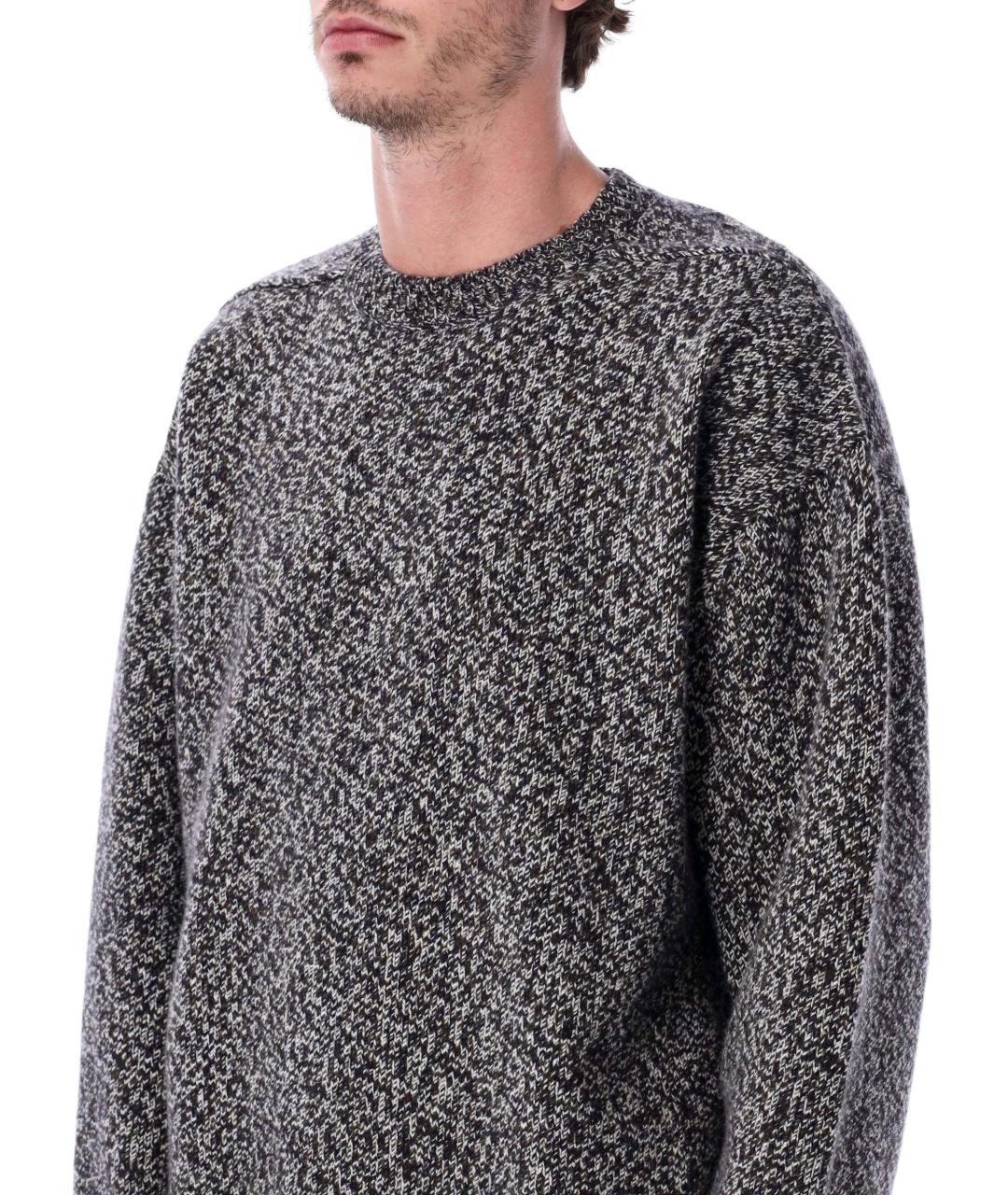 STUDIO NICHOLSON Серый шерстяной джемпер / свитер, фото 4