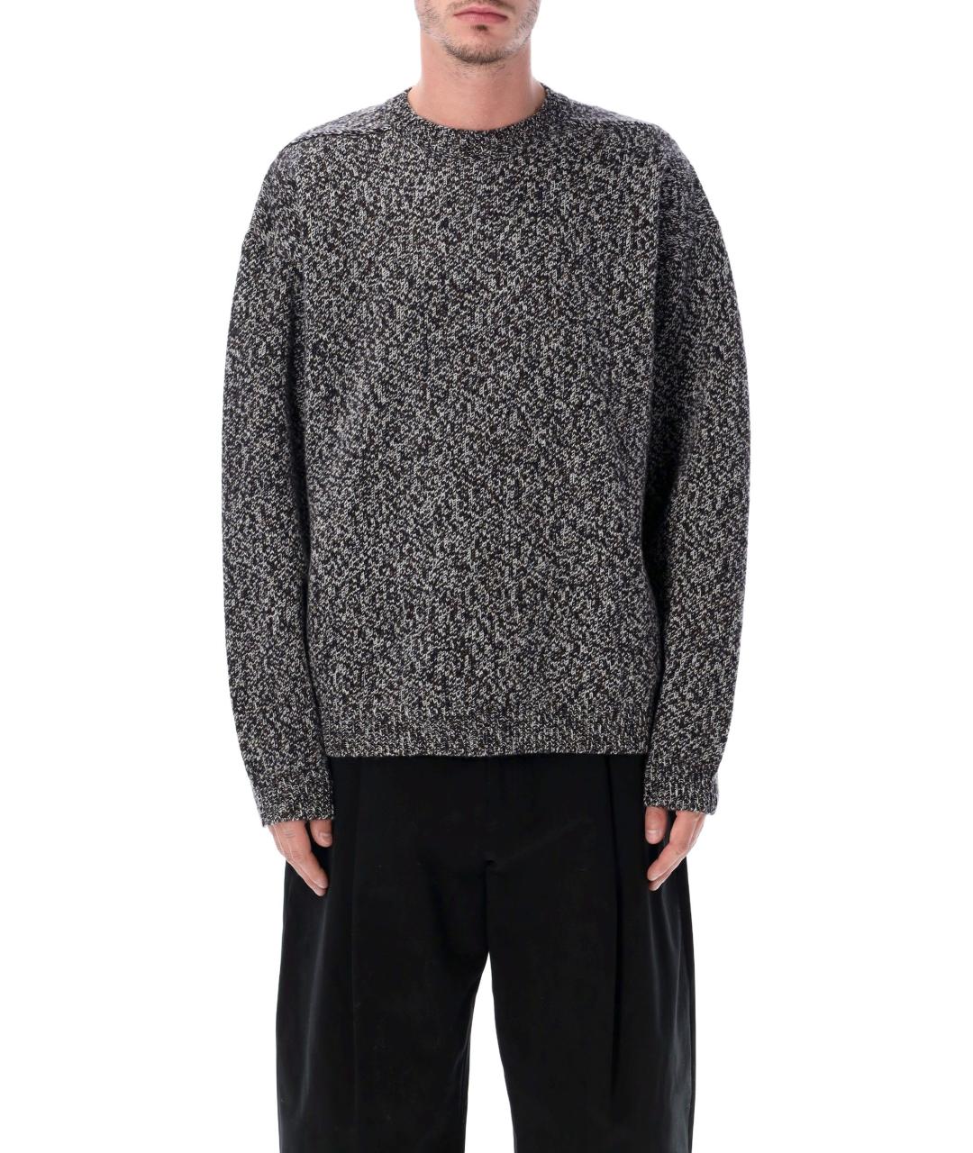 STUDIO NICHOLSON Серый шерстяной джемпер / свитер, фото 2