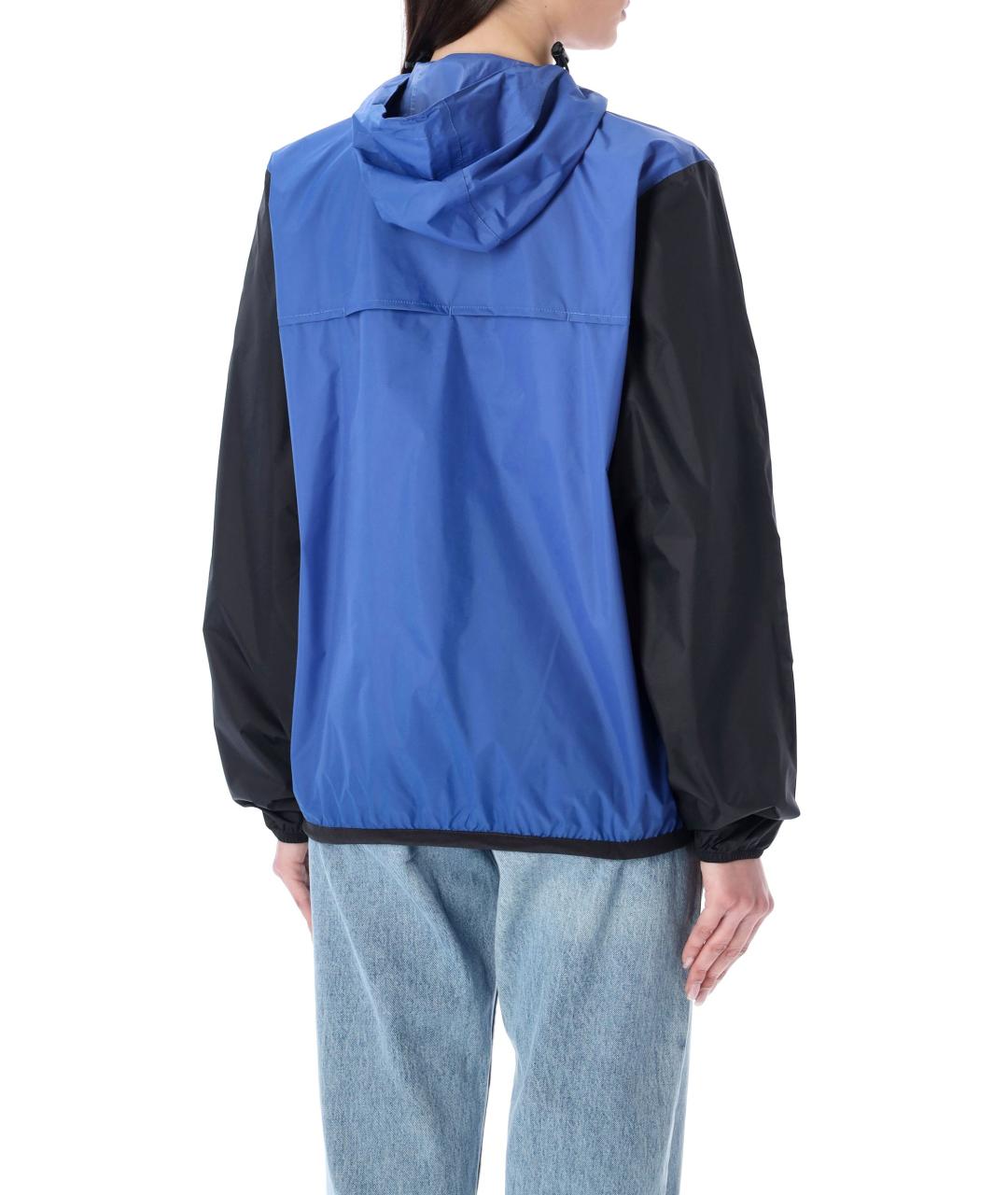 COMME DES GARÇONS PLAY Синяя полиамидовая куртка, фото 3