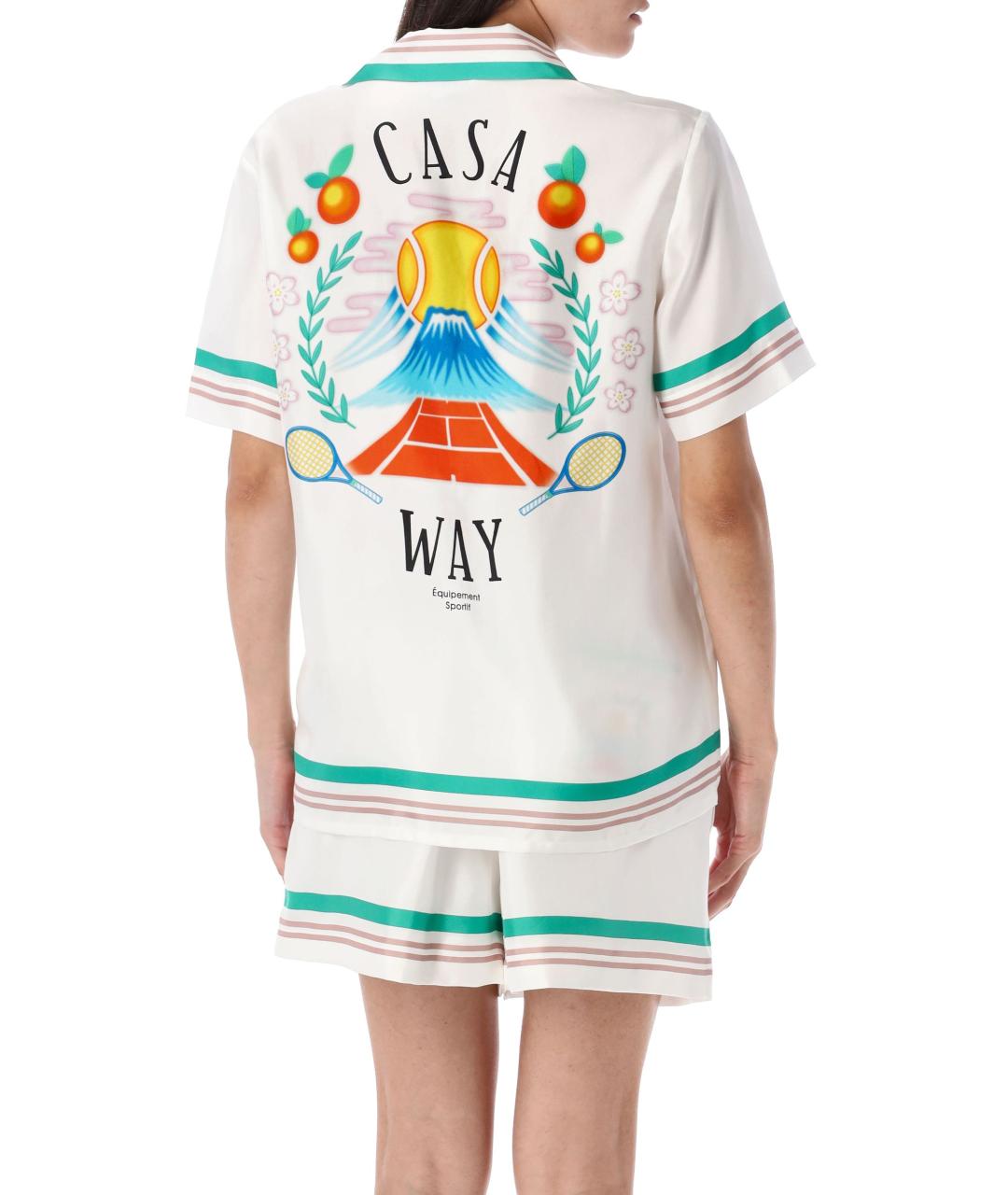 CASABLANCA Мульти шелковая рубашка, фото 2