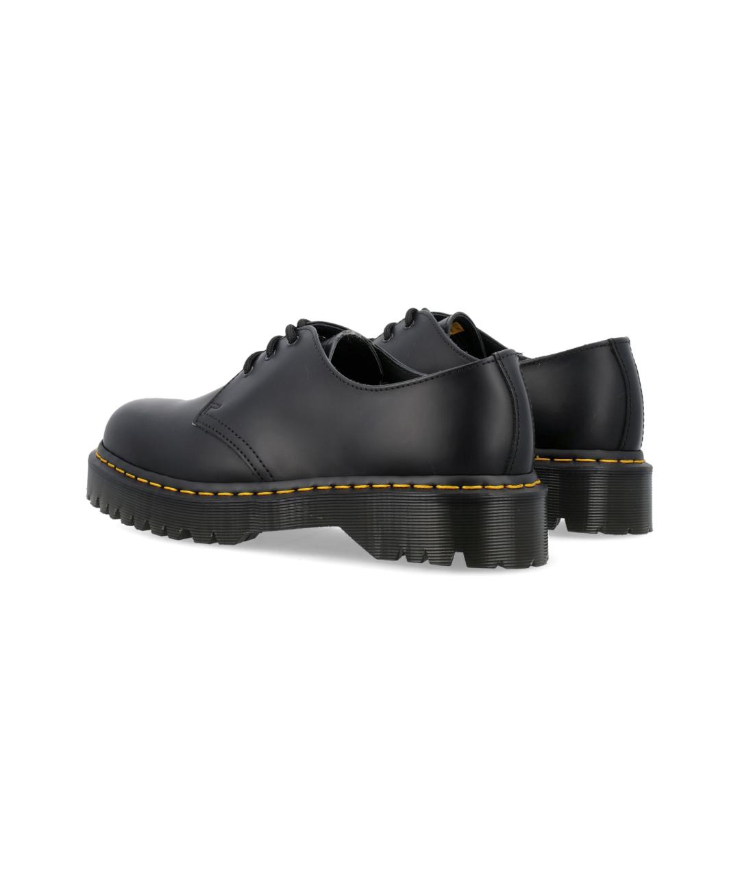 DR. MARTENS Черные кожаные туфли, фото 4