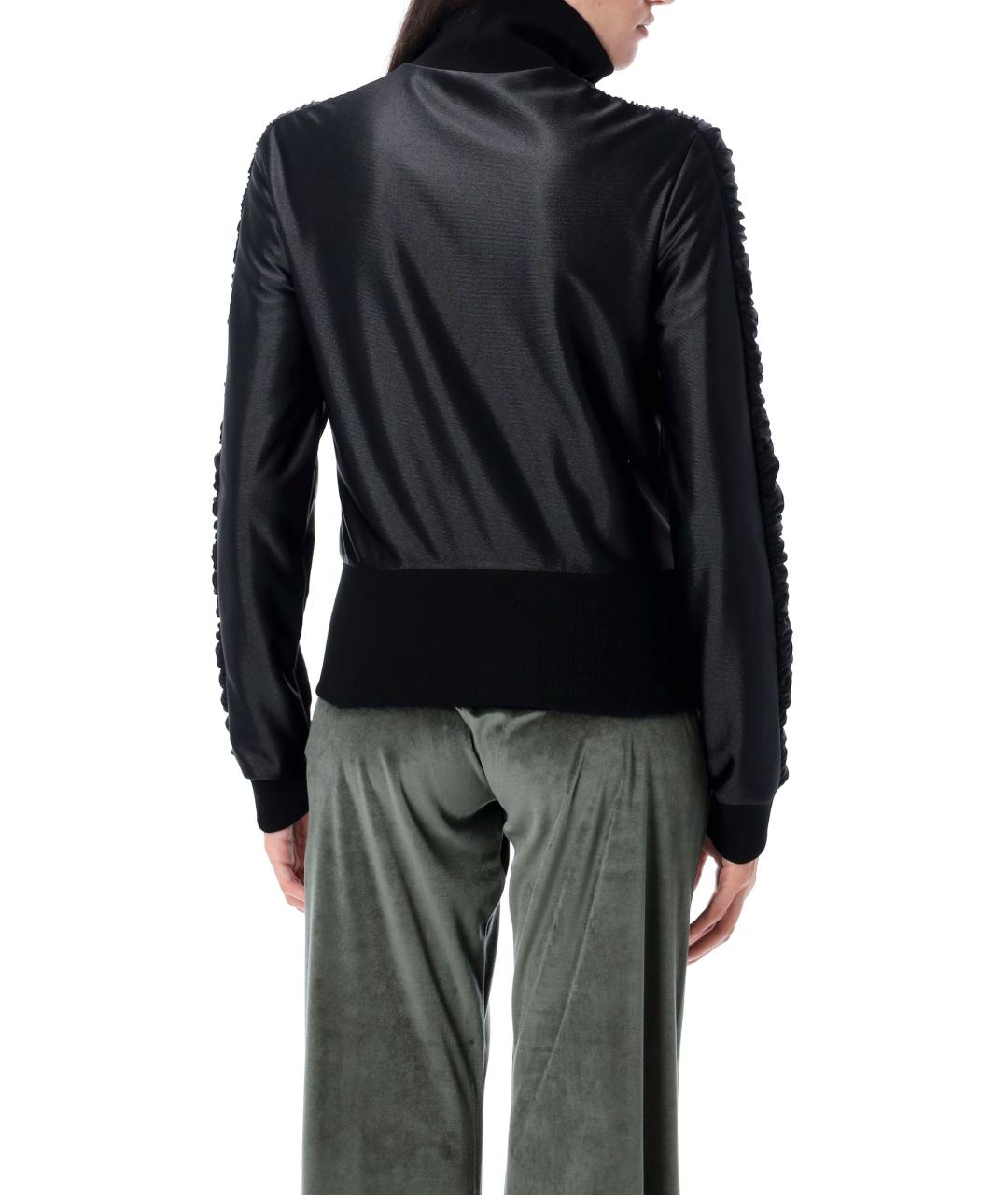 BALENCIAGA Черная полиамидовая куртка, фото 3