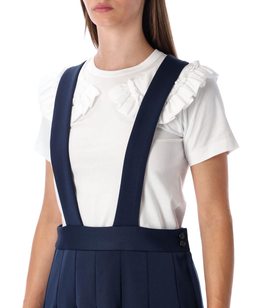 COMME DES GARÇONS Синее полиэстеровое платье, фото 3