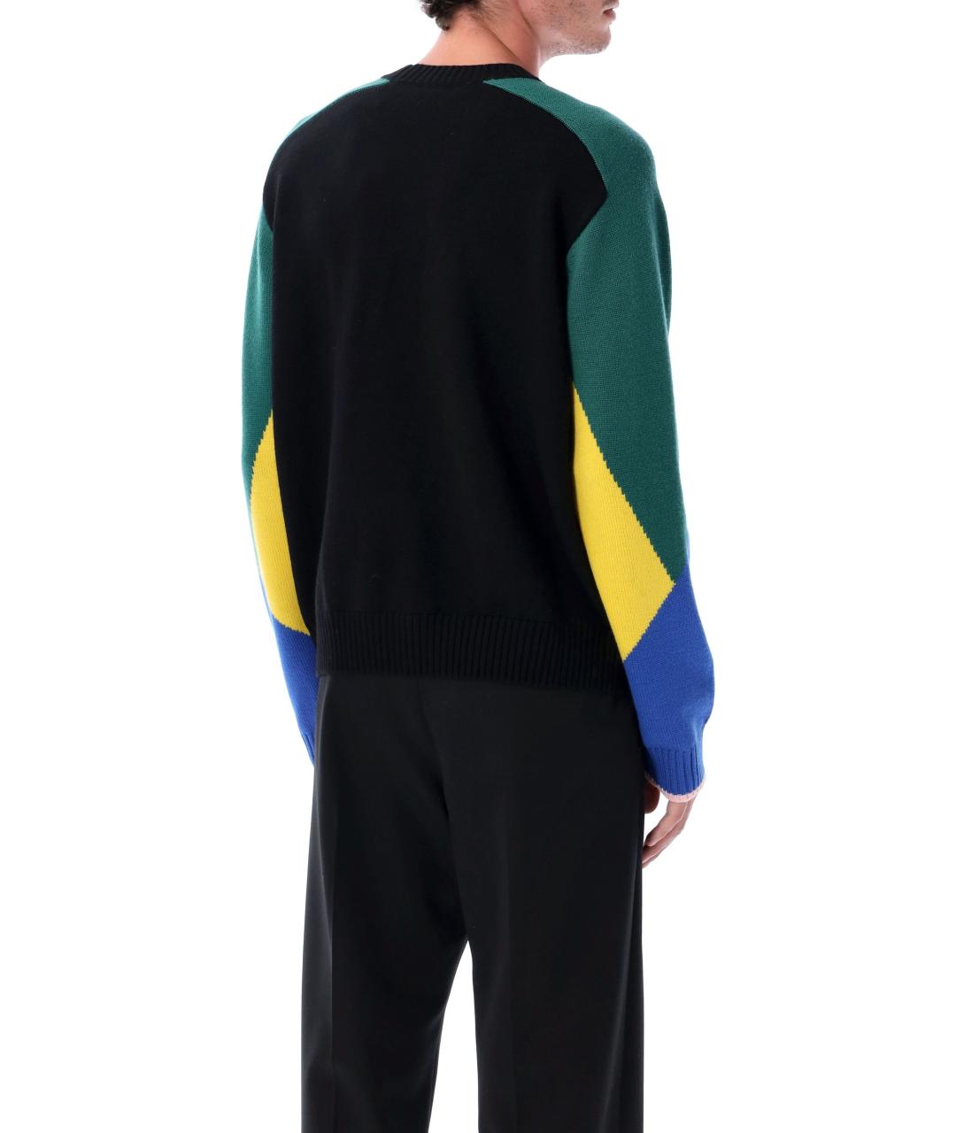 CASABLANCA Мульти шерстяной джемпер / свитер, фото 3