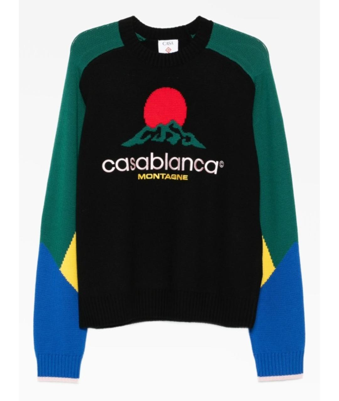 CASABLANCA Мульти шерстяной джемпер / свитер, фото 1