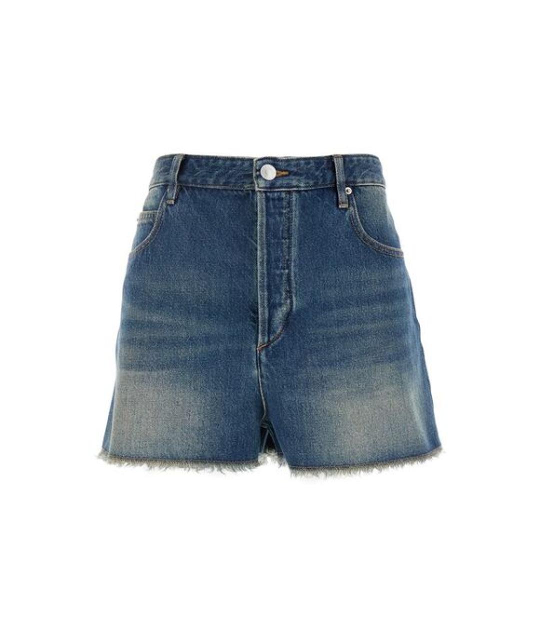 ISABEL MARANT ETOILE Синие хлопковые шорты, фото 1