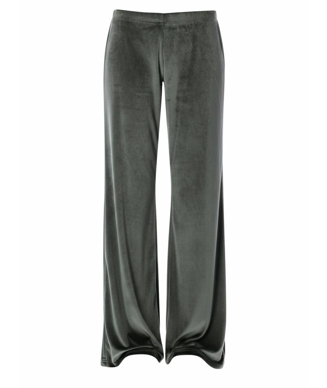 BALENCIAGA Хаки прямые брюки, фото 1