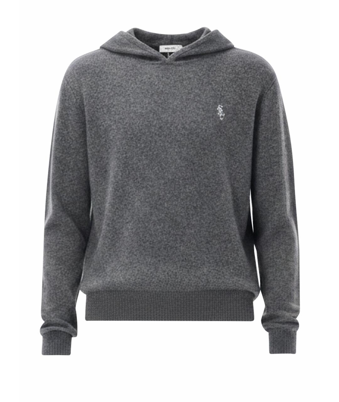 SPORTY AND RICH Серый кашемировый джемпер / свитер, фото 1