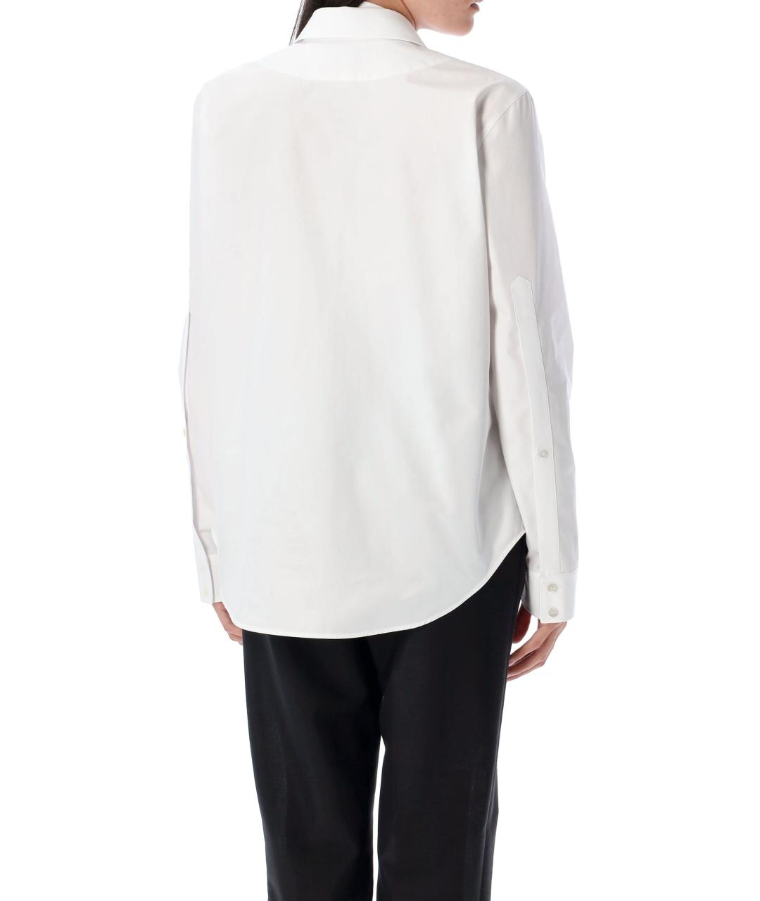 GUCCI Белая хлопковая рубашка, фото 3
