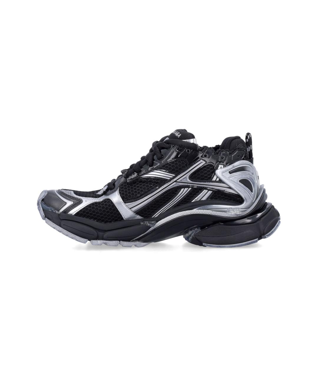 BALENCIAGA Черные низкие кроссовки / кеды, фото 3