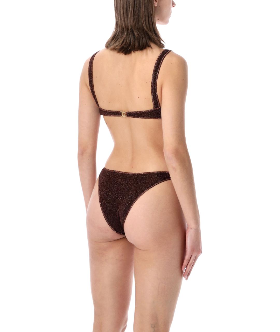 OSEREE Коричневый полиамидовый купальник, фото 2