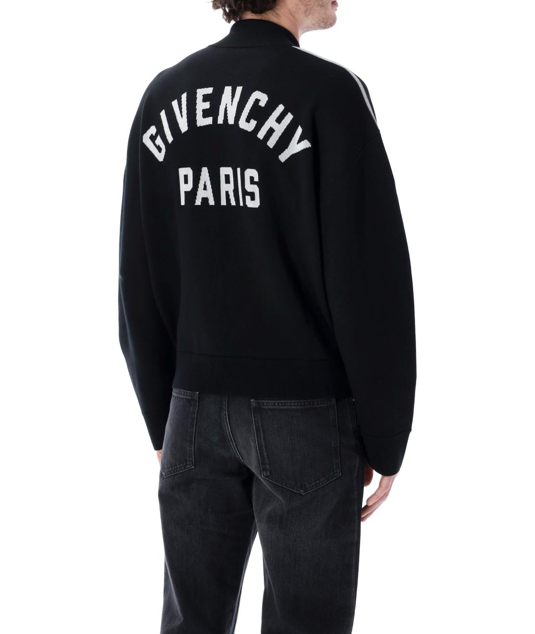 GIVENCHY Черный шерстяной кардиган, фото 3